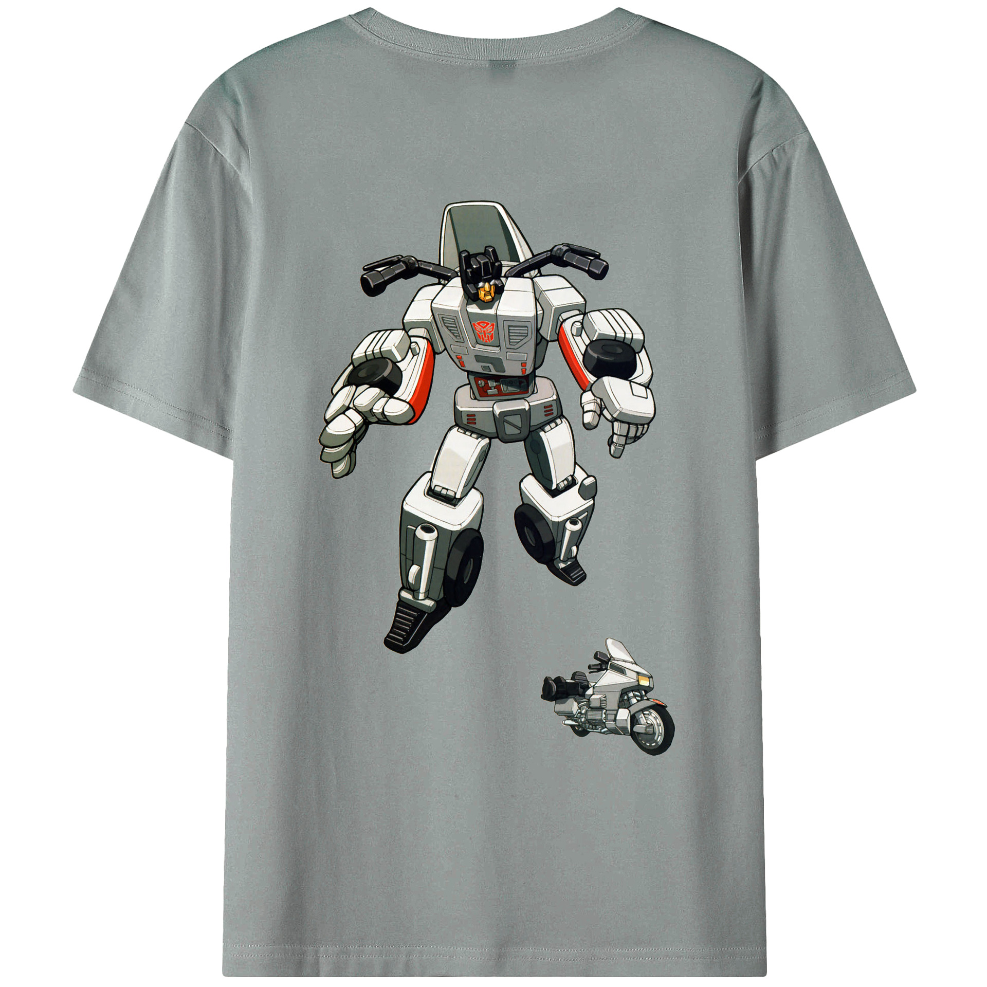 （画像用）  綿100％ メンズ半袖Tシャツ（バックプリント） 通気性